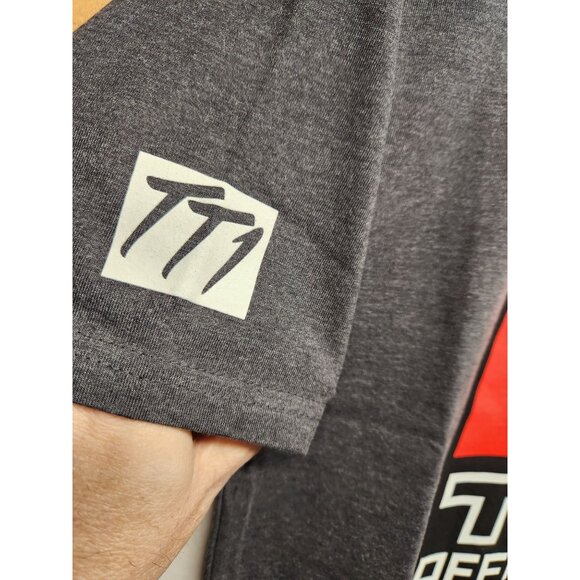 TIS Offroad Men's Graphic Tee Size S - Charcoal Gray - New without Tags - Picture 2 of 6